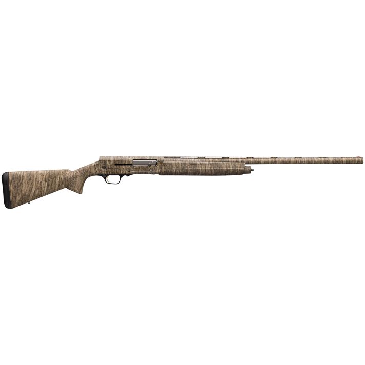 Browning 0118255004 A5 Sweet Sixteen 16 Gauge 2.75" 4+1 28", Mossy Oak Bottomland, Fiber Optic Sight, 3 Chokes Included