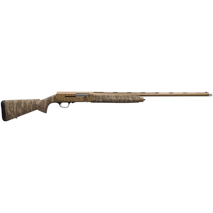 Browning 0118475005 A5 Wicked Wing Sweet Sixteen 16 Gauge 2.75" 4+1 26", Burnt Bronze Cerakote Barrel/Engraved Rec, Mossy Oak Bottomland Stock, Fiber Optic Sight, Oversized Controls, 3 Chokes Included