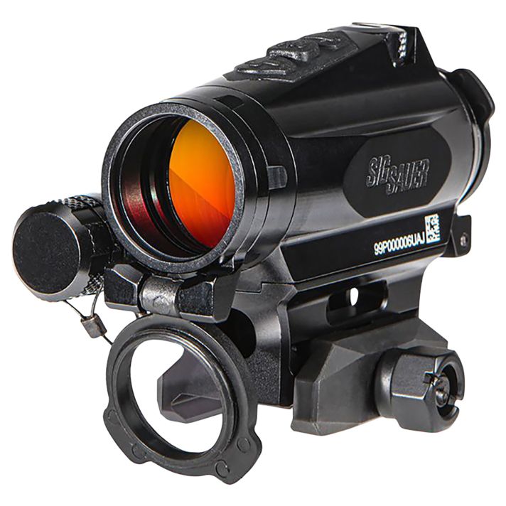 Sig Sauer Electro-Optics SOR44001 Romeo4XT-ProBlack 1 x 20 mm 2 MOA Red Ballistic Circle Dot Multi Reticle