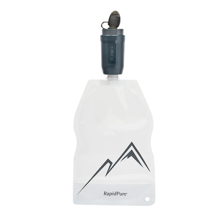 RapidPure 01600111 Purifier + Multi-Use System Black/Clear Plastic, 17" x 4.9" x 2.4", Includes Universal POD Adapter