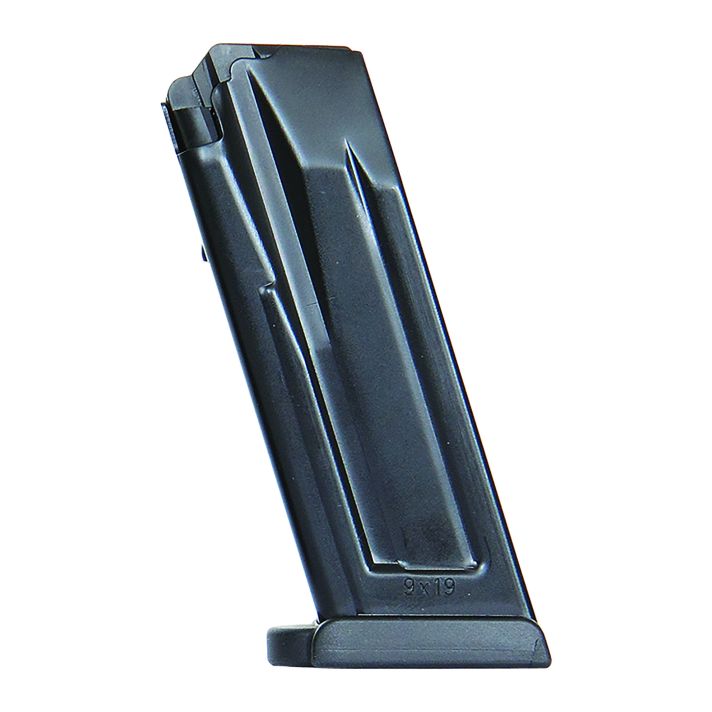 HK 50256714 VP9SK/P30SK12rd Flush 9mm Luger Black Steel