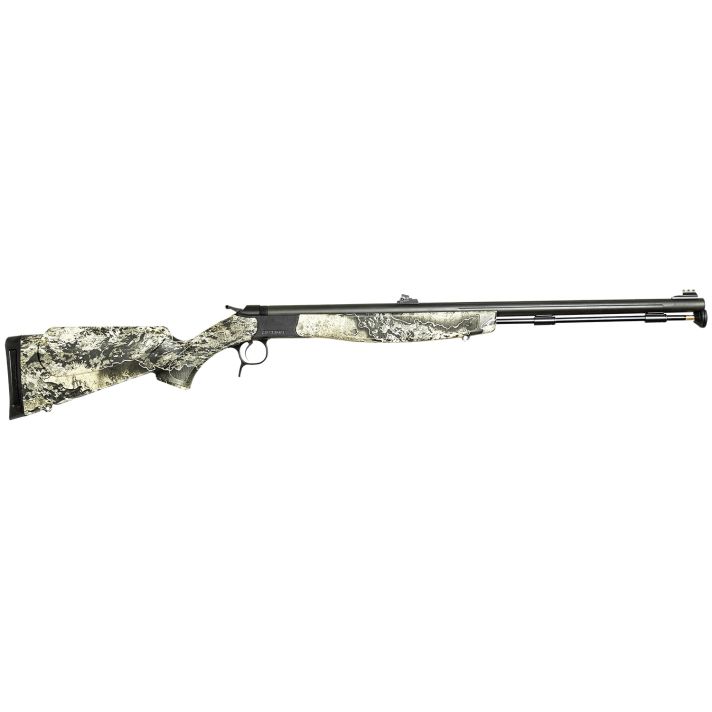 CVA PR2039N Optima V2 50 Cal 209 Primer 26" Black Nitride Fluted Barrel, Drilled & Tapped Steel Receiver, Fixed Realtree Excape Synthetic Stock, Fiber Optic Sights