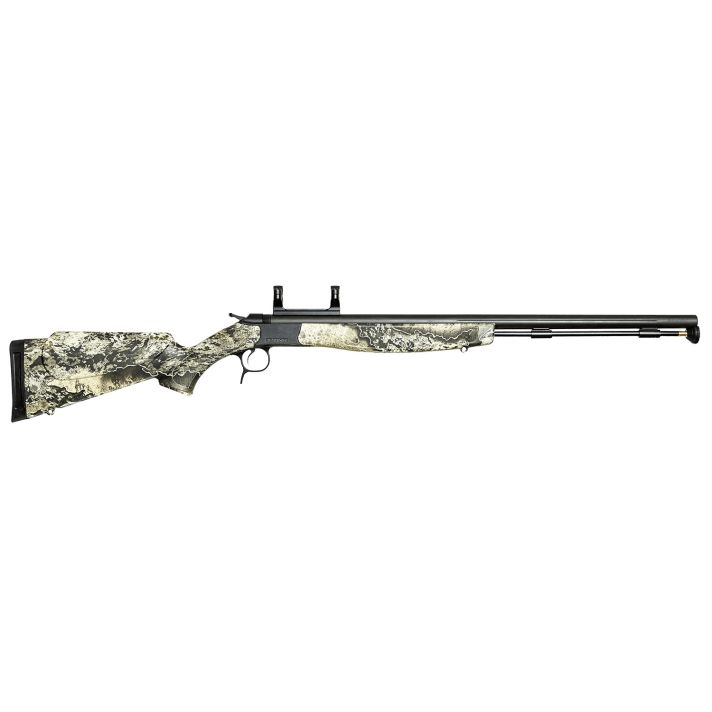 CVA PR2039NM Optima V2 50 Cal 209 Primer 26" Black Nitride Fluted Barrel, Drilled & Tapped Steel Receiver, Fixed Realtree Excape Synthetic Stock, DuraSight Dead-On Rail