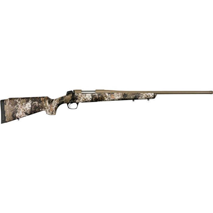CVA CR3904C CascadeFull Size 30-06 Springfield 3+1, 24" Flat Dark Earth Cerakote Steel Threaded Barrel, Flat Dark Earth Cerakote Steel Receiver, Veil Wideland Fixed w/SoftTouch Stock, Right Hand