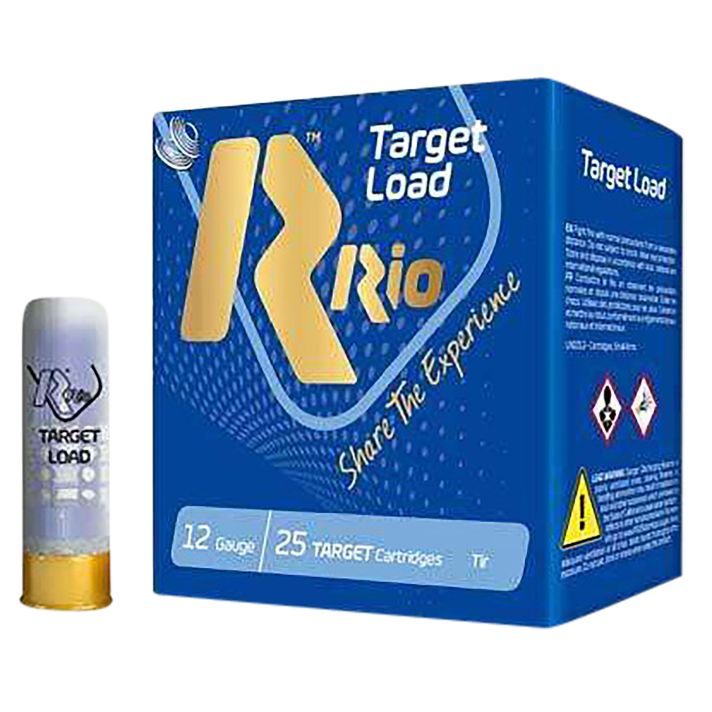 Rio Ammunition TG369 Target Load High Velocity 12Gauge 2.75" 1 1/4oz 9Shot 25 Per Box/10 Case