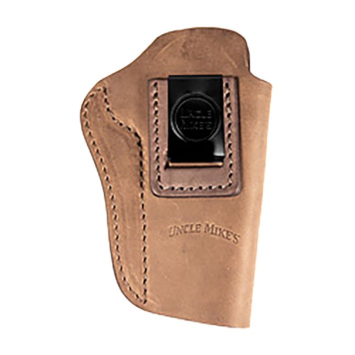 Uncle Mikes-leather(1791) UMIWB6BRWA Inside the WaistbandIWB, Size 06, Brown Leather, Belt Clip Fits 1911 5", Right Hand