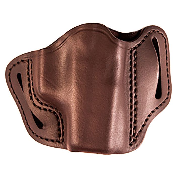 Uncle Mikes-leather(1791) UMOWB1BRWR Outside The WaistbandOWB Size 01 Brown Leather Belt Slide Fits Springfield Hellcat Right Hand