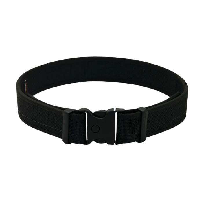 Uncle Mikes-leather(1791) BLTUM32/36MBL Gun BeltMatte Black Leather 32/36 1.50" Wide Buckle Closure