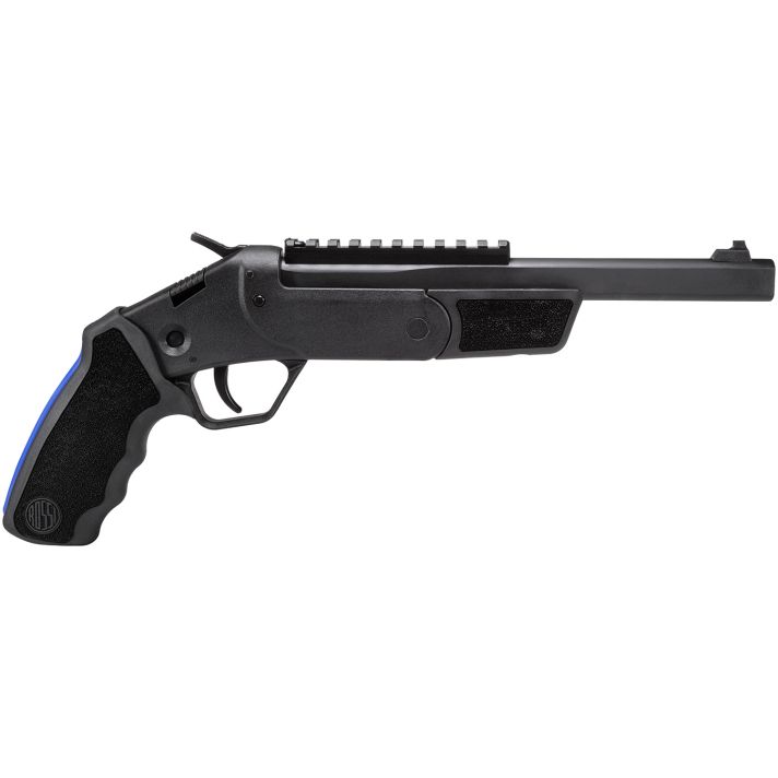 Rossi SSPB9-BK Brawler45 Colt (LC)/410 Gauge 1rd 9", Black, Textured Rubber Grips, Optic Mount