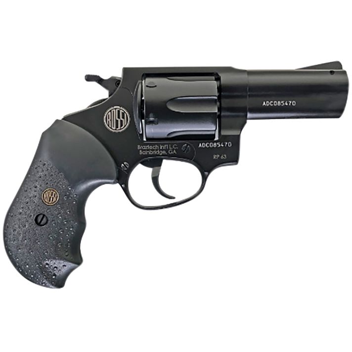Rossi 2RP631 RP63Small Frame 357 Mag 6 3" Matte Matte Black Barrel, Matte Steel Frame, Black Textured Rubber Grip, Hammer Block Safety, Exposed Hammer