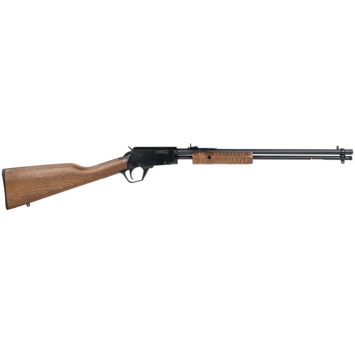 Rossi RP22W201WD GalleryFull Size 22 WMR 12+1 20" Polished Black Steel Barrel & Receiver, Hardwood Synthetic Fixed Stock