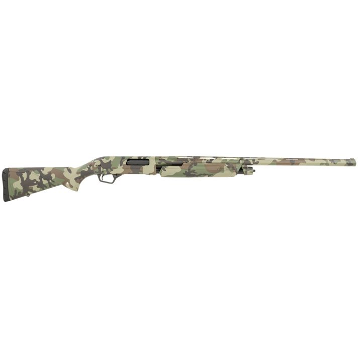 Winchester Repeating Arms 512433292 SXP Waterfowl Hunter 12 Gauge 28" 4+1 (2.75") 3.50" Chamber, Woodland Camo, TruGlo Fiber Optic Sight, Includes 3 Invector-Plus Chokes