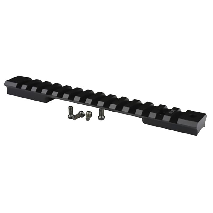 Warne 7665M Mountain Tech Tactical Rail Black Anodized Aluminum, HS Precision Savage Style Action/ Savage 110 (New), Long Action 0 MOA