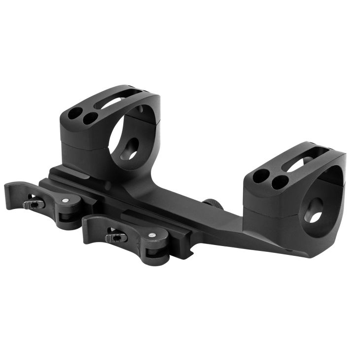 Warne QDXSKEL30TW Skeletonized Scope Mount/Ring Combo Quick Detach Black Anodized 30mm Tube MSR Ultra High Rings