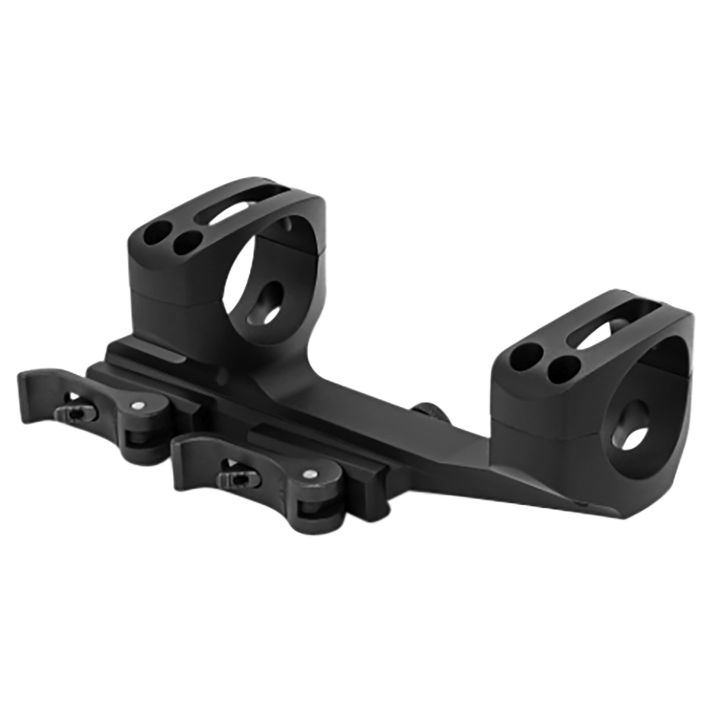 Warne QDXSKEL34TW Skeletonized Scope Mount/Ring Combo Quick Detach Black Anodized 34mm Tube MSR Ultra High Rings