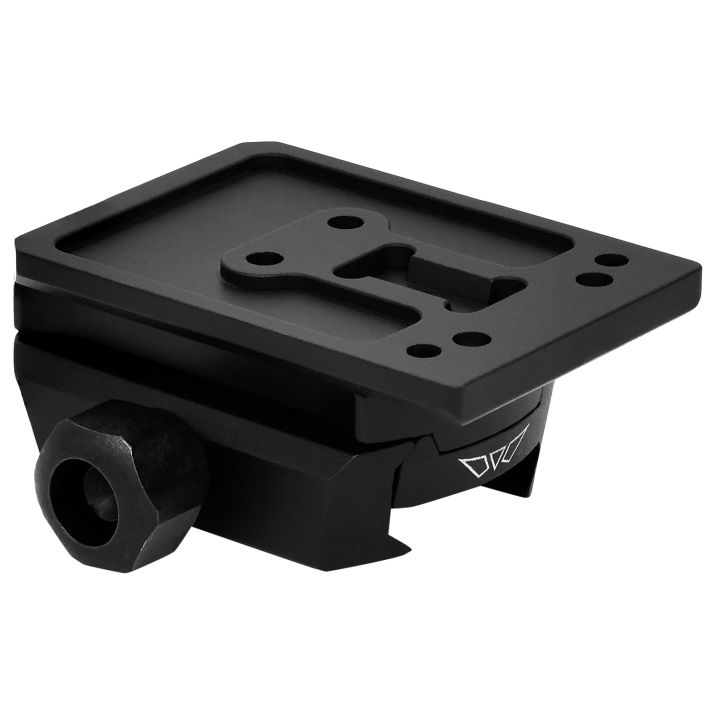 Warne 6104M Red-Dot Riser Holosun AEMS Tactical Black Anodized