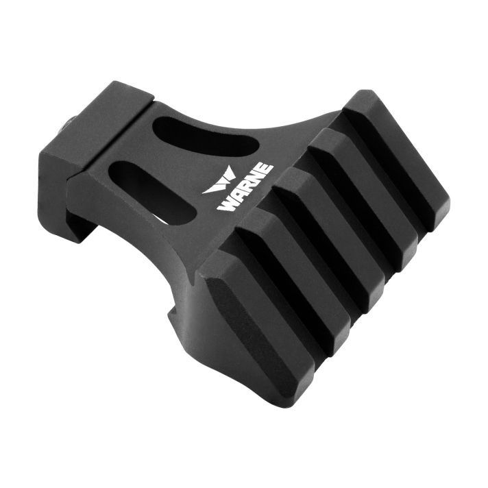 Warne A645TW Side Mount AdapterPicatinny Rail Mount Black Aluminum