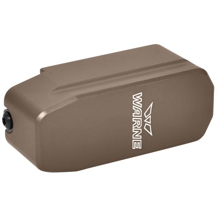 Warne 5008 Magazine ExtensionExtension Fits PMAG 762 5rd Compatible w/ PMAG 762 Flat Dark Earth Aluminum