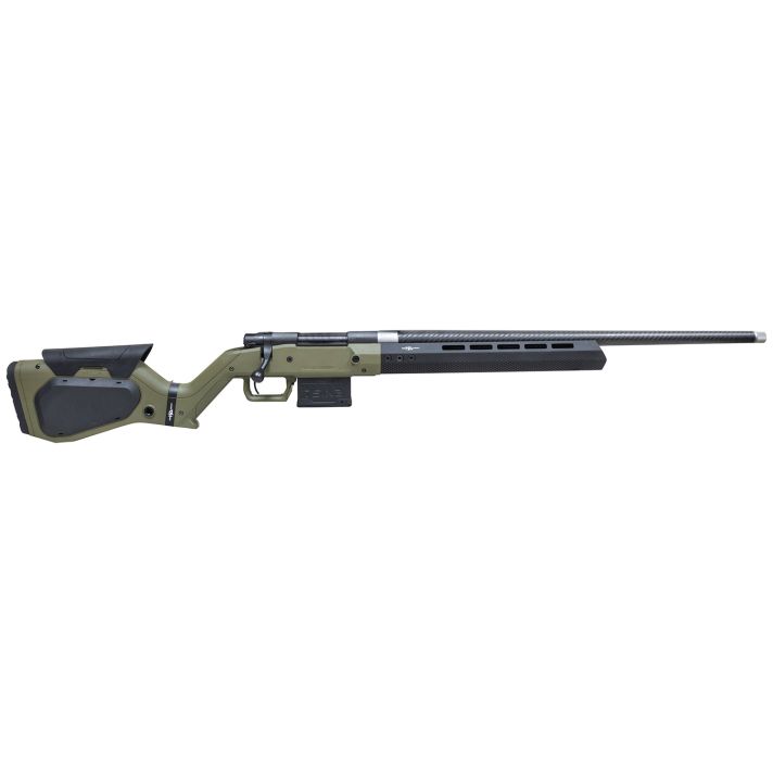 Howa HHERA65CODG M1500 Hera 6.5 Creedmoor 5+1 22" Threaded Barrel, Black Rec, OD Green & Black Hera H7 Chassis Stock