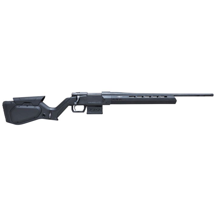 Howa HHERA308BLK M1500 Hera 308 Win 5+1 22" Threaded Barrel, Black Rec, Black Hera H7 Chassis Stock