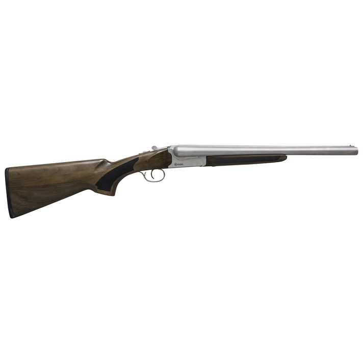 Citadel CITSBS1218NKL Coach12 Gauge 3" 2rd 18.50" Nickel Barrel/Rec, Fixed Walnut Stock