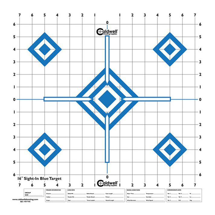 Caldwell 1175521 DiamondSelf-Adhesive Recycled Paper Universal 16" Blue/White 10 Pack