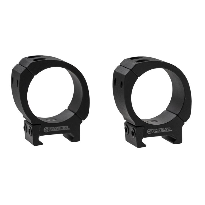 Wheeler 1133750 Sporter Scope RingsBlack 30mm Low