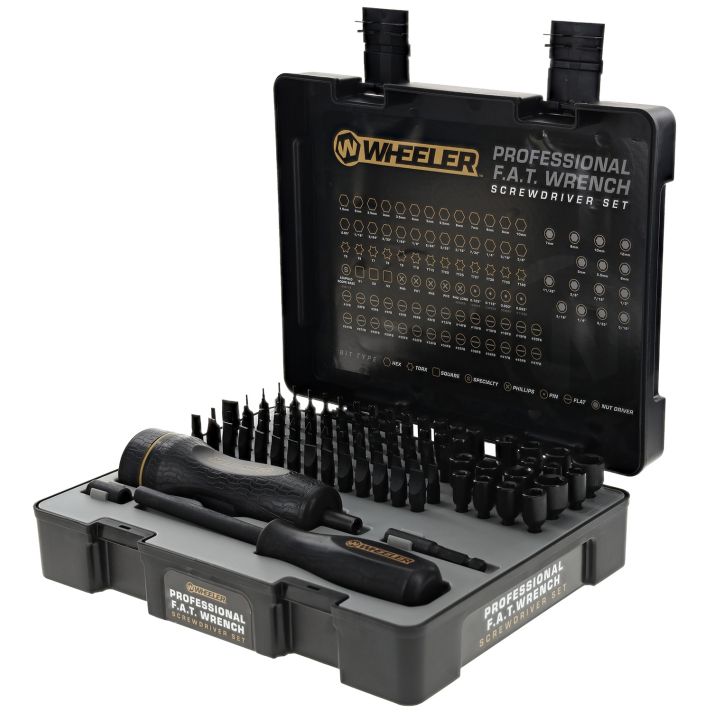 Wheeler 4001004 Pro F.A.T. Screwdriver Set 100 Pieces