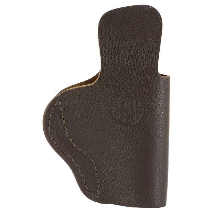 1791 Gunleather FCD4BRWL Fair ChaseIWB Size 04 Brown Leather Deer Hide Belt Clip Fits Glock 17/19 Left Hand