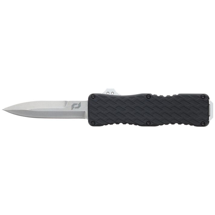 Schrade 1135967 UproarD/A OTF Bayonet Plain Satin D2 Steel Blade 4.25" Aluminum Handle