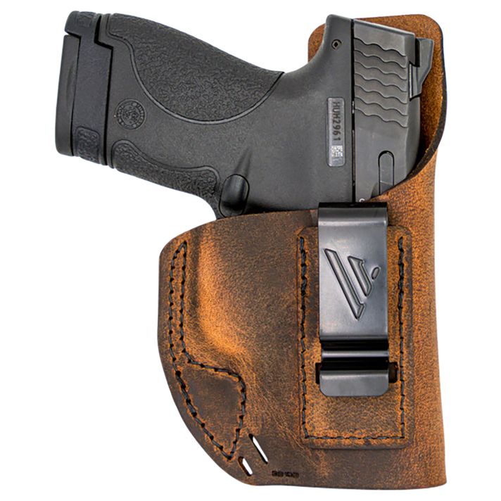 Versacarry 32101 ElementIWB Size 01 Brown Leather Belt Clip