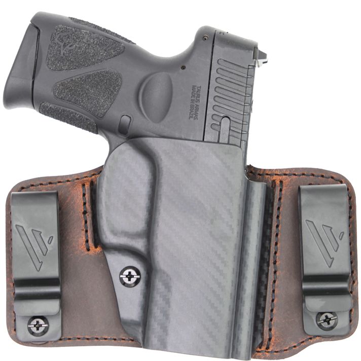 Versacarry INS201365 Insurgent Deluxe IWB/OWB Brown Polymer Belt Clip Fits Sig P365 Right Hand