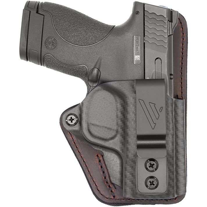 Versacarry CFC211SHD Comfort Flex Custom IWB Brown Polymer Belt Clip Fits S&W M&P Shield Right Hand