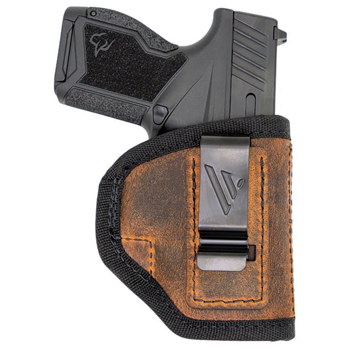 Versacarry RA2111 RangerIWB Size 01 Brown Polymer Leather Belt Clip