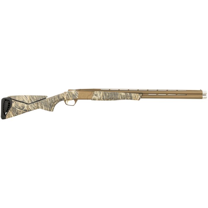 Browning 018729205 Cynergy Wicked Wing 12 Gauge 3.5" 2rd 26" Barrel, Burnt Bronze Cerakote Barrel/Camo Design Receiver, Realtree Max-7 Synthetic Stock w/Adjustable Comb & Textured Gripping Surface
