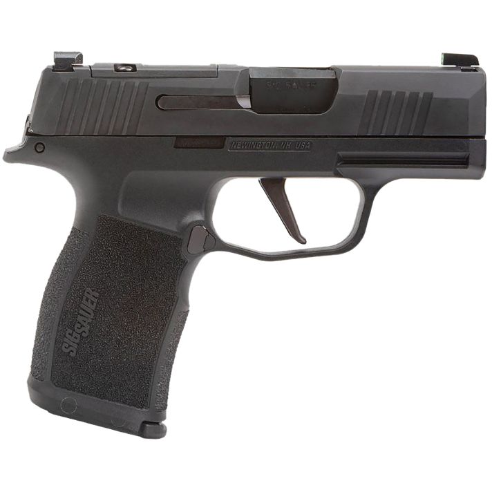 Sig Sauer 365X9BXR3P10 P365X9mm Luger 10+1 3.10" Black Barrel, Black Nitron Optic Ready/Serrated SS Slide, Black SS Frame w/Beavertail, Black Polymer Grips