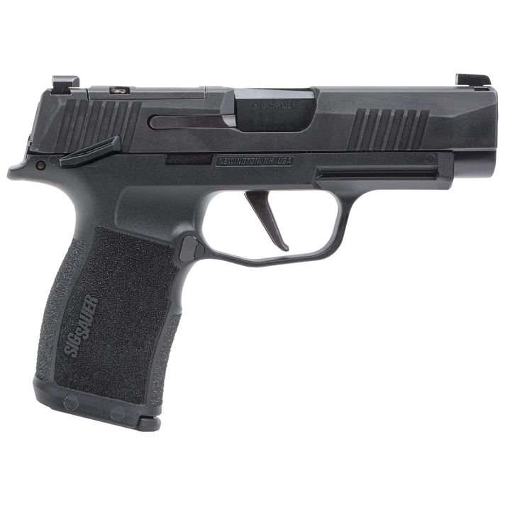 Sig Sauer 365XL9BXR3PMS10 P365XL *MA Compliant 9mm Luger 10+1 3.70" Black Barrel, Black Nitron Optic Ready/Serrated SS Slide, Black SS Frame w/Beavertail &Black Polymer Grips