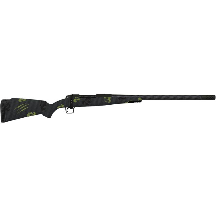 Fierce Firearms ROG65PRC22BF Carbon RogueFull Size 6.5 PRC 3+1 22" Hand Lapped/Match Grade Threaded Barrel, Black Cerakote Steel Receiver, Forest Camo Fierce Rogue Carbon Fiber Stock