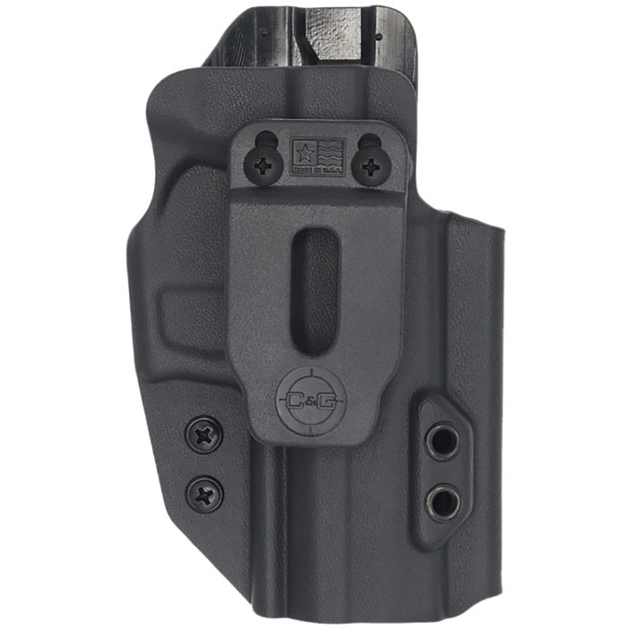 C&G Holsters 0288100 CovertIWB Black Kydex Belt Clip Fits Sig P320C