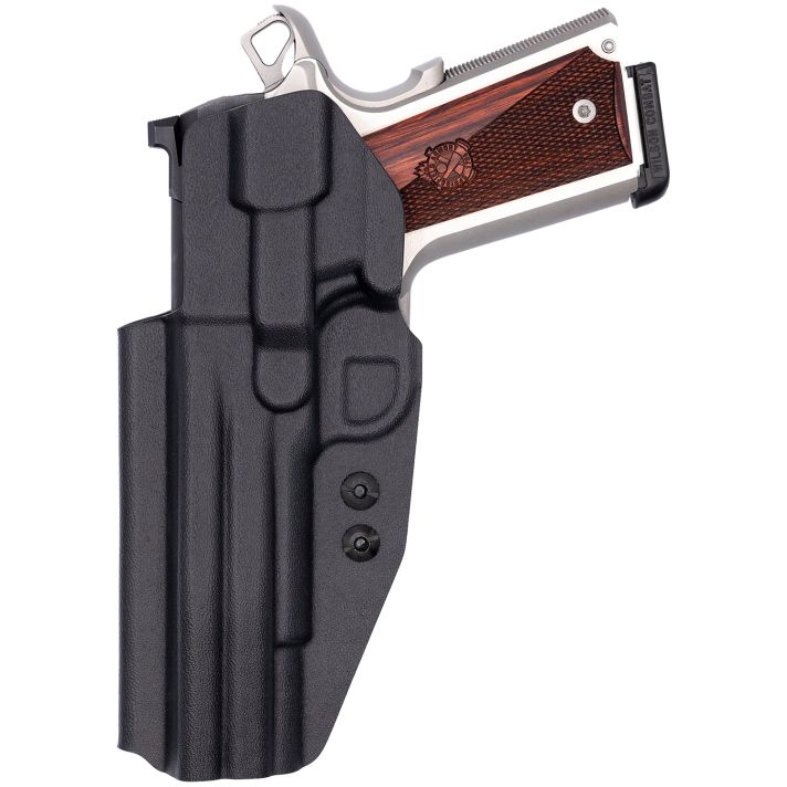 C&G Holsters 1852100 CovertIWB Black Kydex Belt Clip Fits 1911 5" Right Hand