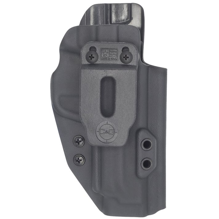 C&G Holsters 0568100 CovertIWB Black Kydex Belt Clip Fits S&W M&P 9/40 4.25" Right Hand