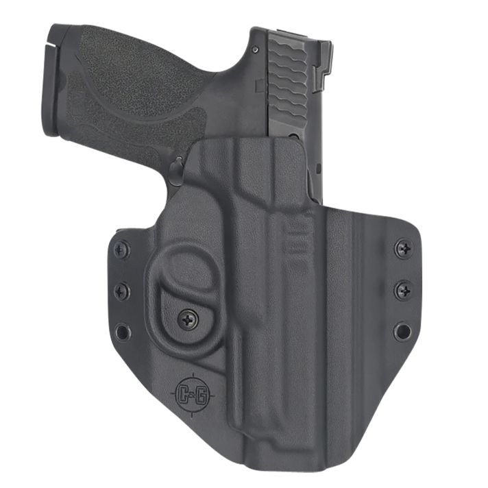 C&G Holsters 0566100 CovertOWB Black Kydex Belt Loop Fits S&W M&P 9/40 4.25"