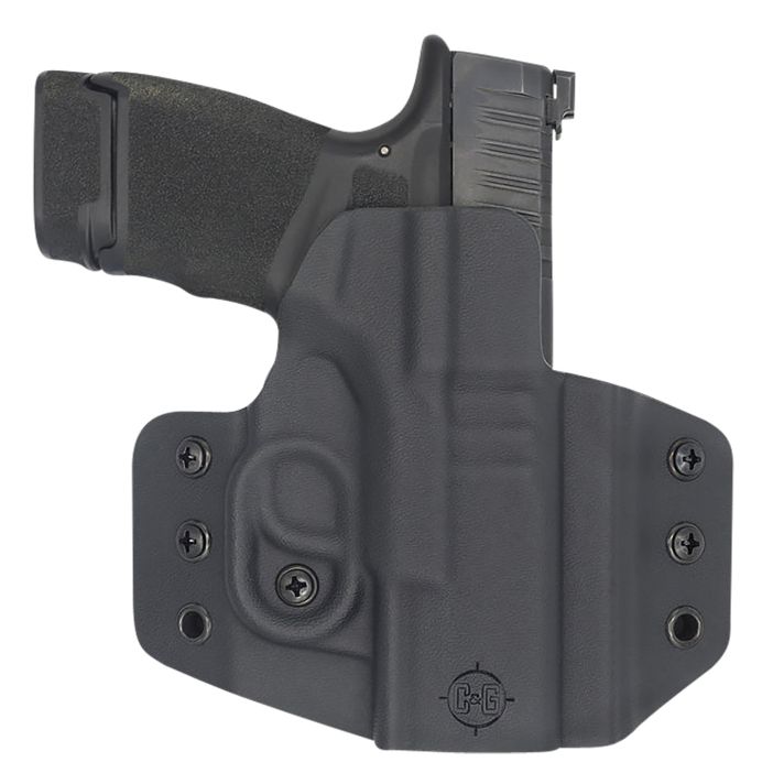 C&G Holsters 0950100 CovertOWB Black Kydex Belt Loop Fits Springfield Hellcat Right Hand