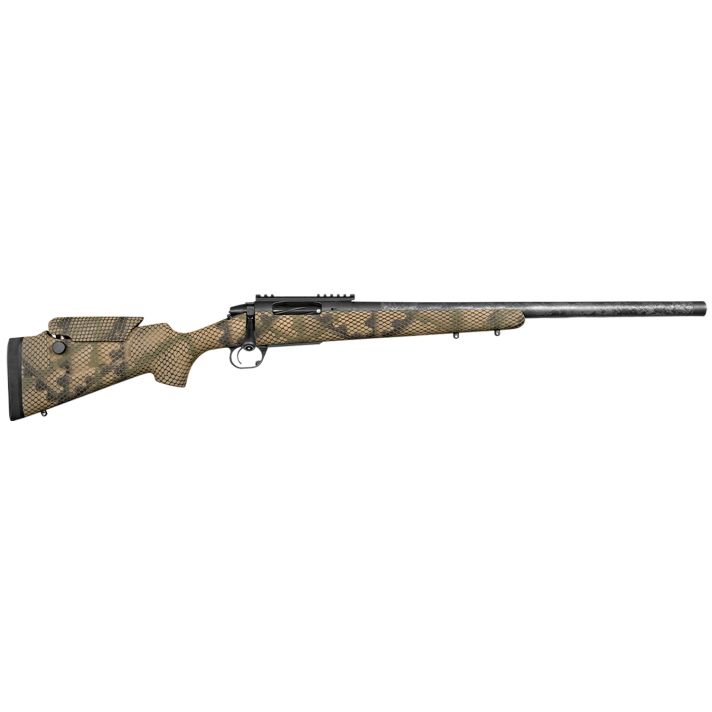 Proof Research 135839 Tundra TI 6.5 PRC 4+1 24" Threaded Carbon Fiber Wrapped, Black Titanium Action, TFDE Fixed w/Adjustable Cheek Rest Stock, TriggerTech Trigger