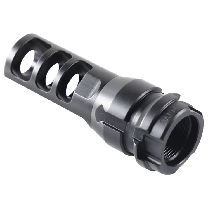 Dead Air DA102 KeyMount Muzzle Brake 5/8"-24 tpi 2.60" Black Steel