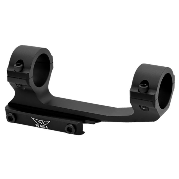 Warne V4011M MSR Scope Mount/Ring Combo Matte Black 1" 20 MOA