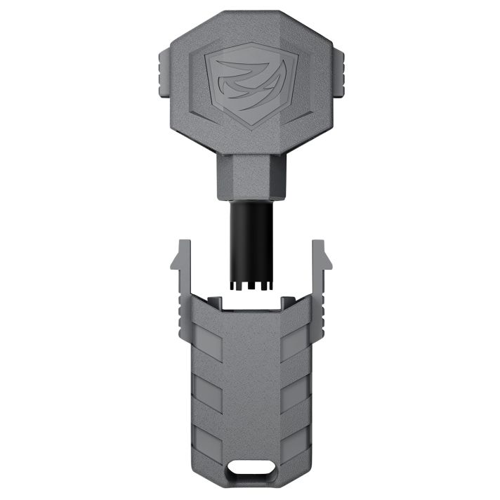 Real Avid AVARFSAPRO Front Sight Adjuster Pro Black/Gray for 4 & 5 Pin Sight (AR-15)