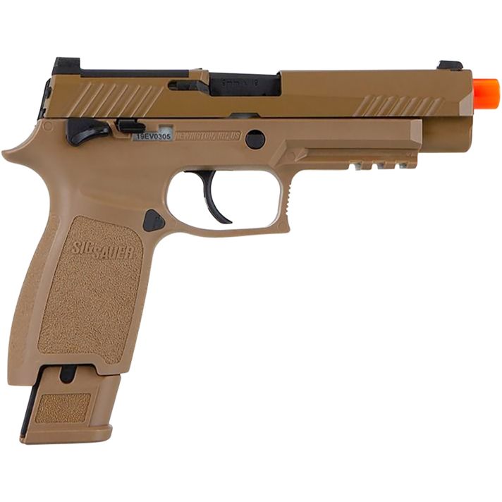 Sig Sauer Airguns AIRPFM17GG Proforce M17 Air Soft Green Gas 6mm 21+1 Coyote Polymer Grips