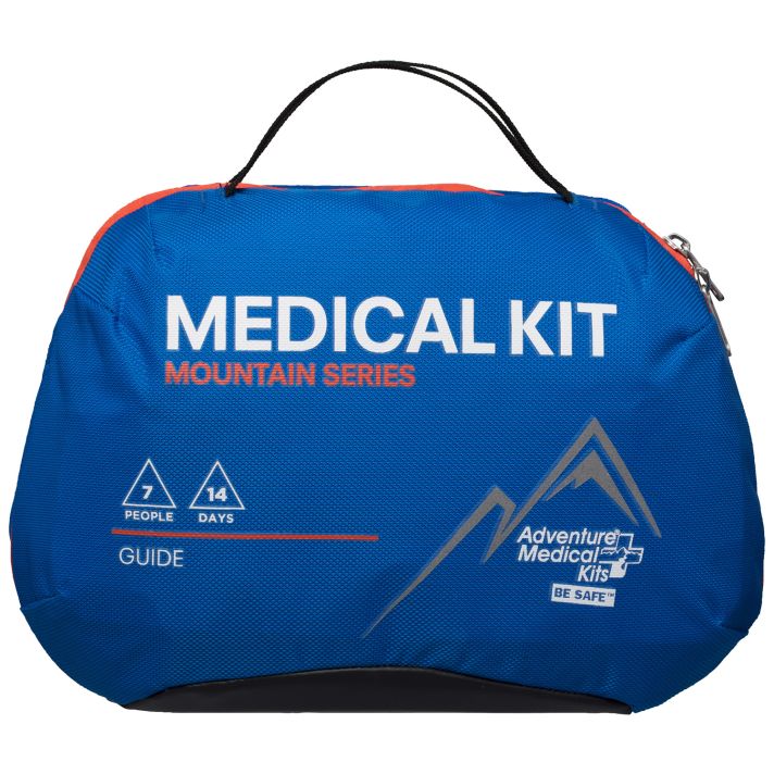 Adventure Medical Kits 01001007 Mountain Guide Treats Injuries/Illnesses Water Resistant Blue
