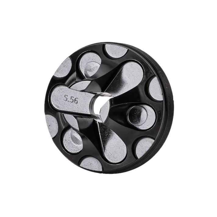 Rugged Suppressors FC007 Flash Hider Front Cap5.56mm, Black Steel